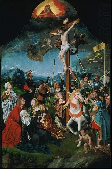 Jan Mostaert The Crucifixion china oil painting image
